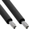 InLine 94625S vidutinės įtampos kabelis, 25 m, 6 mm², juodas