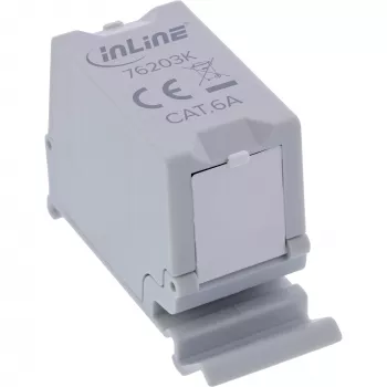 InLine 76203K keystone modulis, Cat.6A, RJ45, ekranuotas, cinkuotas korpusas