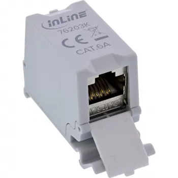 InLine 76203K keystone modulis, Cat.6A, RJ45, ekranuotas, cinkuotas korpusas