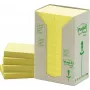 Lipnūs lapeliai Post-IT 38 × 51 mm, geltoni – 24 pakeliai × 100 lapelių
