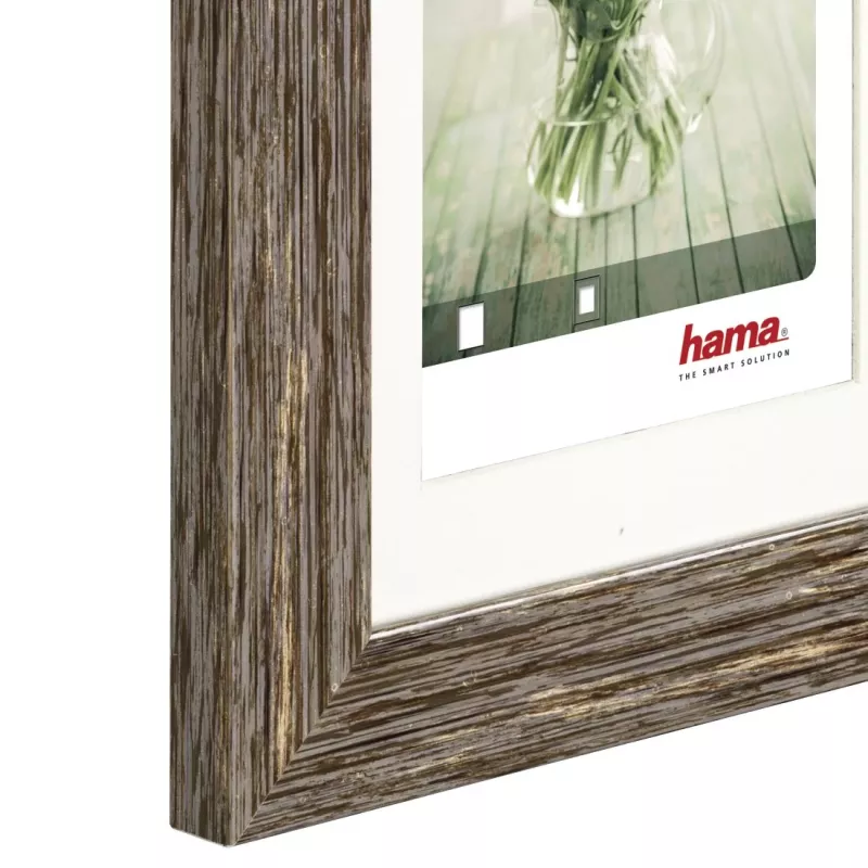 Nuotraukų rėmelis Hama Chalet Single 150x200 mm, ruda/pilka