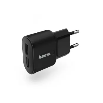 Hama 00183227 USB įkroviklis 2x2,4A 5V juodas