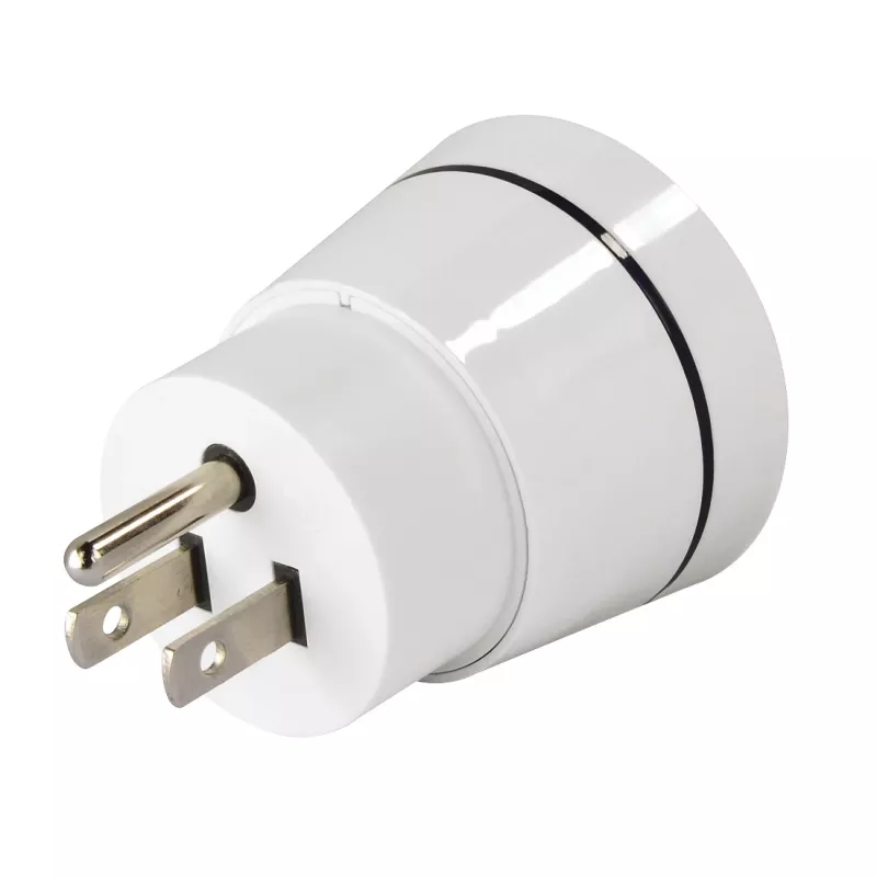 Hama 00223432 kištuko adapteris B tipas į C (Euro) + F tipas baltas