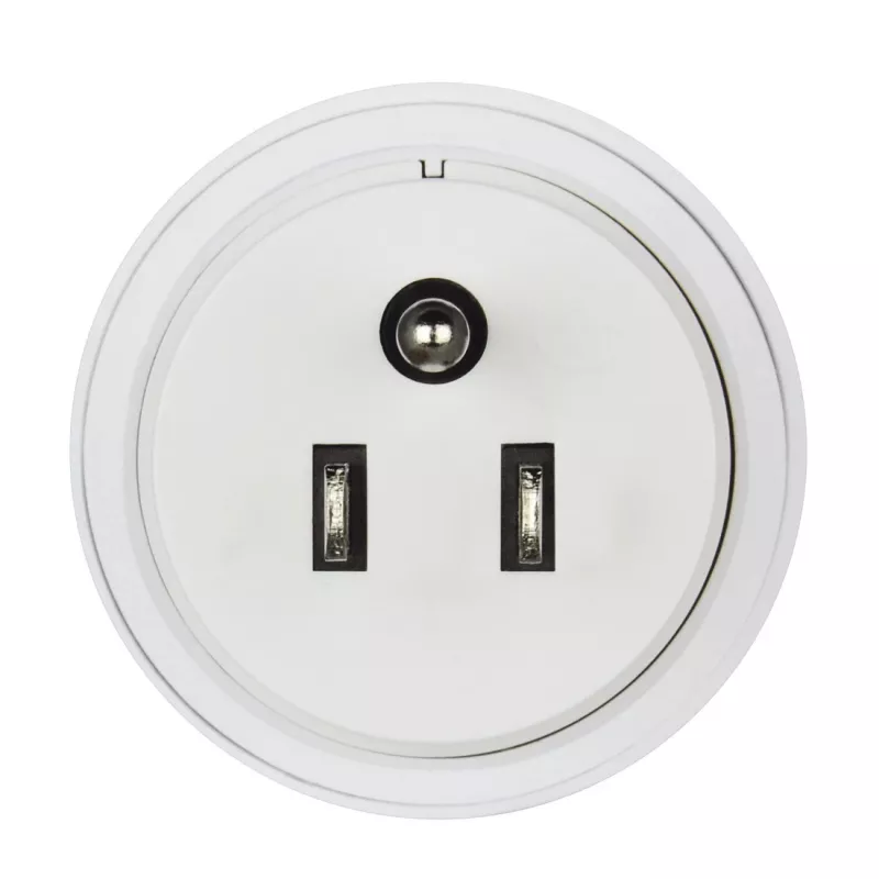 Hama 00223432 kištuko adapteris B tipas į C (Euro) + F tipas baltas