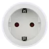 Hama 00223433 kištukinis adapteris, tipas G (JK) į tipą C (Eurokištukas)+F, baltas