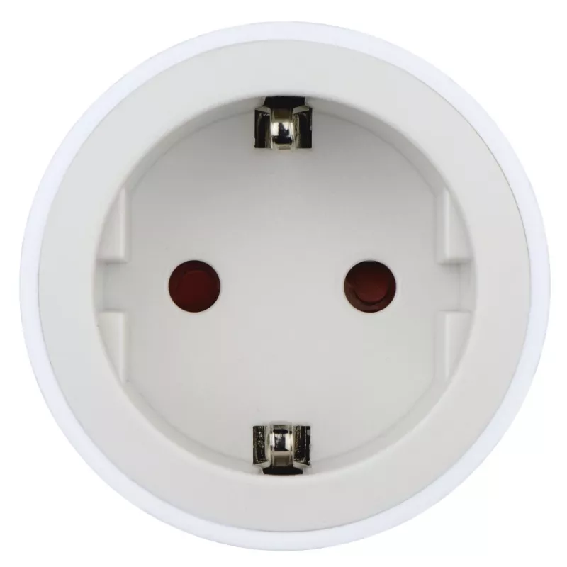 Hama 00223433 kištukinis adapteris, tipas G (JK) į tipą C (Eurokištukas)+F, baltas