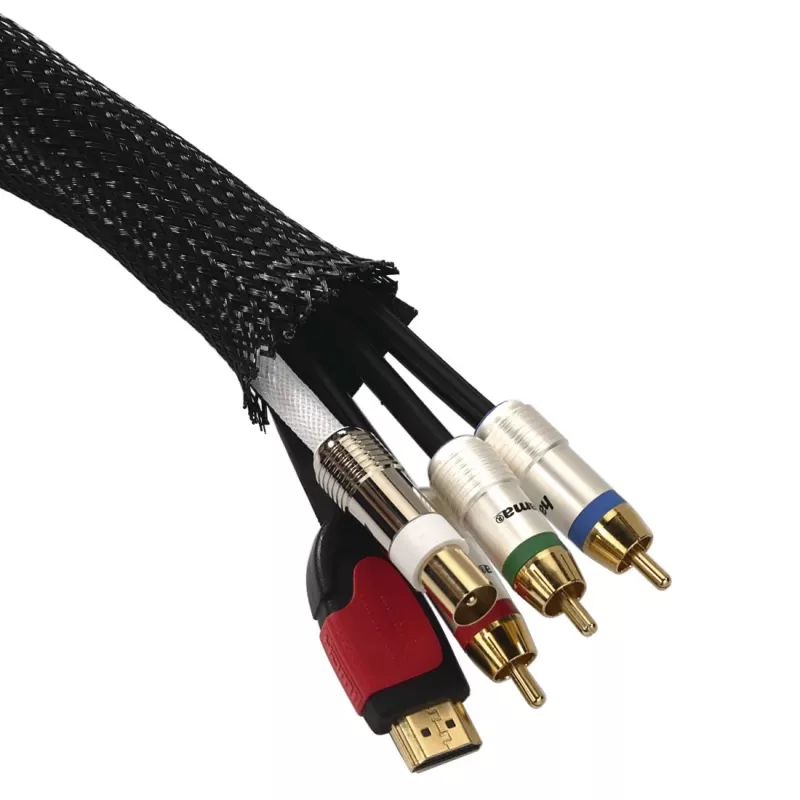 Hama 00220995 kabelių mova Universal Cable sleeve Juoda 1 vnt.