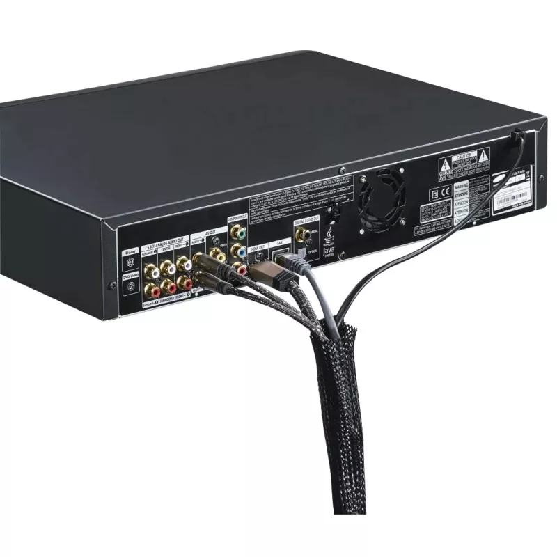 Hama 00220995 kabelių mova Universal Cable sleeve Juoda 1 vnt.