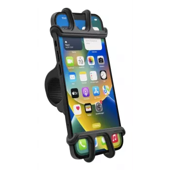 Hama Flexible pasyvus laikiklis mobiliajam telefonui / išmaniajam telefonui, juodas