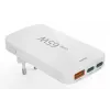 Hama 00125144 greitasis įkroviklis 65 W, 3 prievadai, GaN, baltas