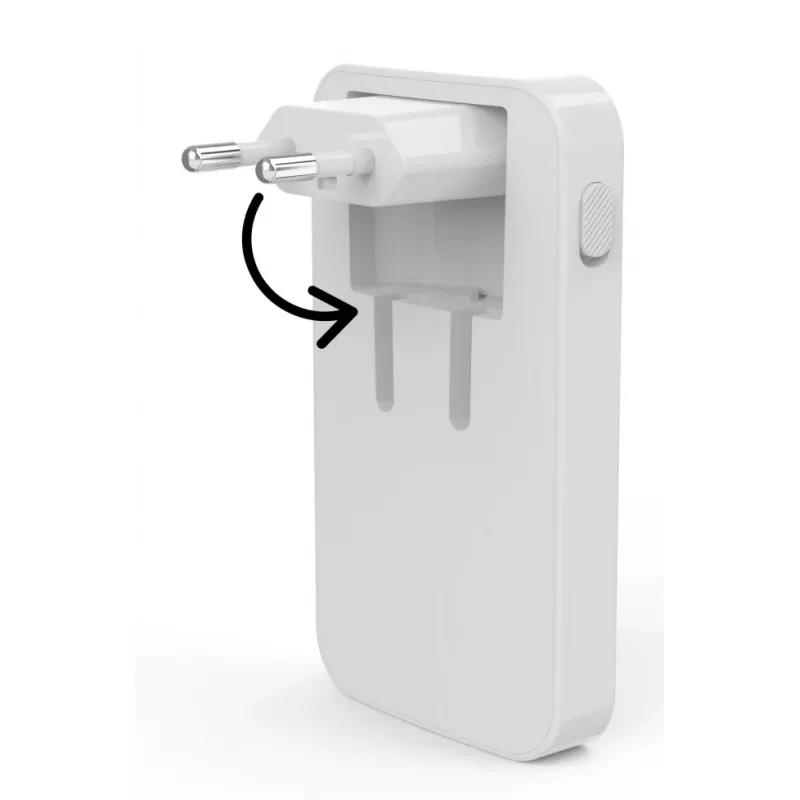 Hama 00125144 greitasis įkroviklis 65 W, 3 prievadai, GaN, baltas