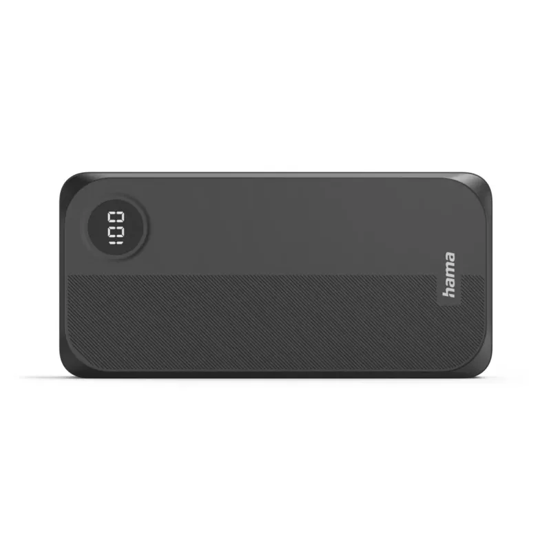 Hama 00201755 nešiojamas įkroviklis LiPo 20000 mAh juodas