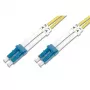 Techly LC/LC Monomode 9/125 OS2 20m šviesolaidinis kabelis ILWL D9-LCLC-200
