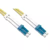 Techly LC/LC Monomode 9/125 OS2 20m šviesolaidinis kabelis ILWL D9-LCLC-200
