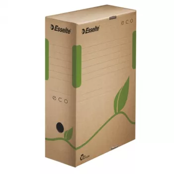 Esselte Archyvavimo dėžė Eco FSC® 100 mm, ruda, žalia, A4, 140 g, 100 x 327 x 233 mm