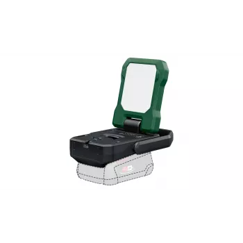 Bosch EasySpotLight 18V-400 juodas, žalias universalus prožektorius LED