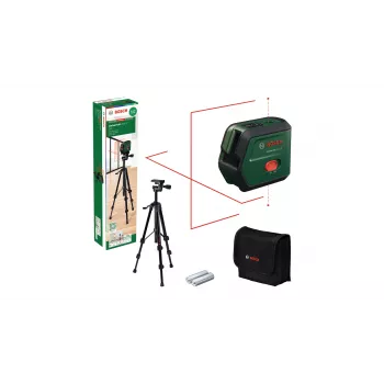 Bosch linijinis nivelyras 12 m 630-650 nm