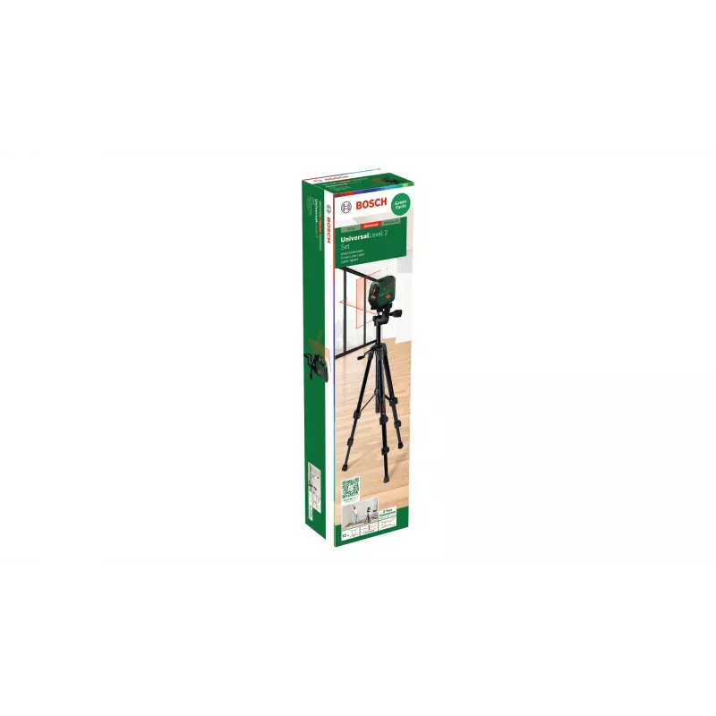 Bosch linijinis nivelyras 12 m 630-650 nm