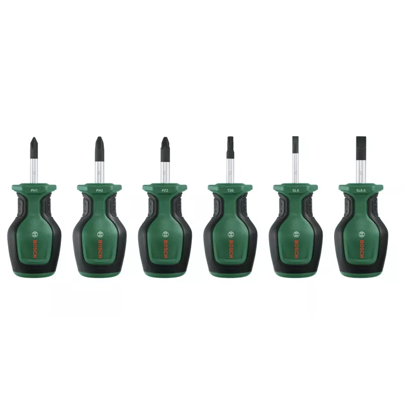 Bosch 1 600 A03 2UJ Trumpasis atsuktuvų rinkinys