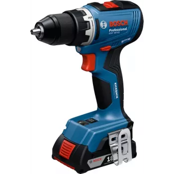Bosch GSR 18V-65 Professional akumuliatorinis gręžtuvas-suktuvas 2100 RPM 1,06 kg juodas, mėlynas