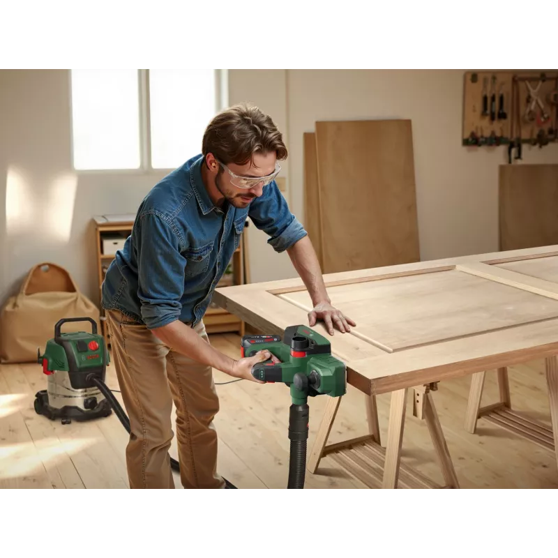 Bosch PHO 18V-20 (Bare tool, Carton) – akumuliatorinis oblius, žalias