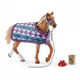 Schleich HORSE CLUB Angliškas grynakraujis su antklode