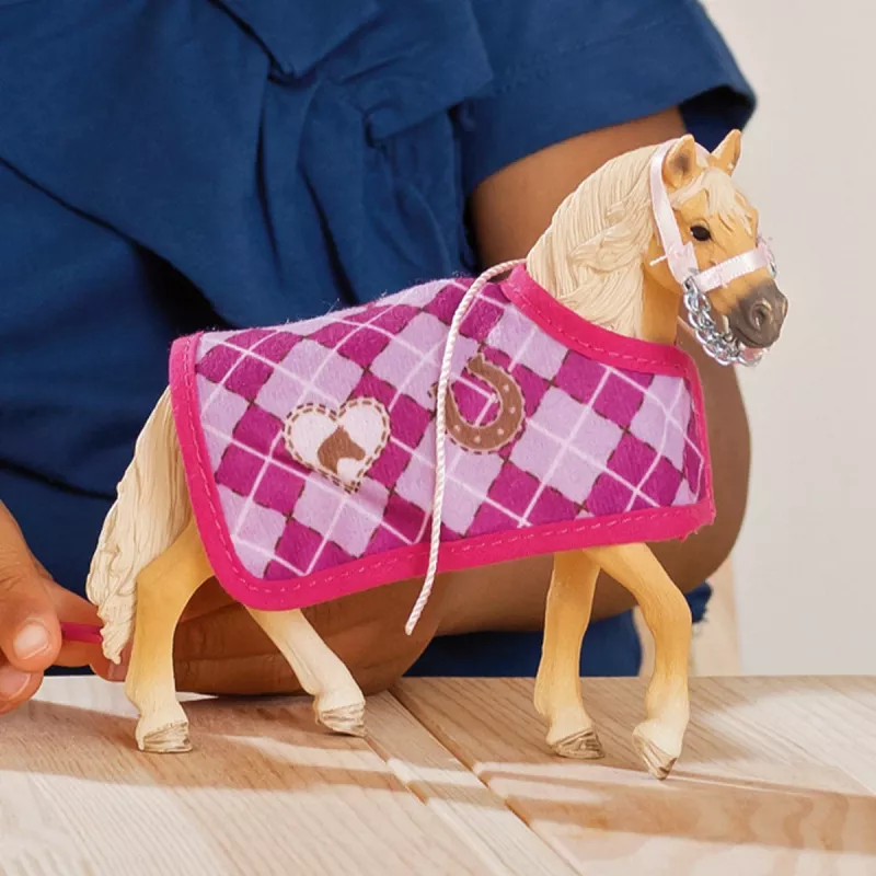 schleich HORSE CLUB Sofia mados kūrinys, Žirgai, 5 m., Ruda, Rožinė