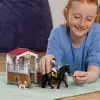 schleich HORSE CLUB Arklidė su Tori & Princess, žirgų ferma, arkliai, 5 m., įvairiaspalvis, plastikas