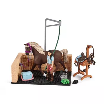 Schleich HORSE CLUB Plovimo zona su Emily ir Luna