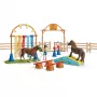 schleich Pony vikrumo treniruotė, Agility, Ūkio gyvūnai / ūkio žaislai, 3 metai, Įvairiaspalvis, Plastikas