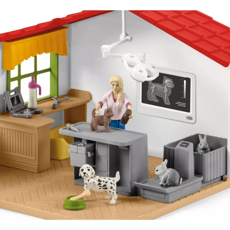 schleich Veterinarijos praktika su gyvūnais