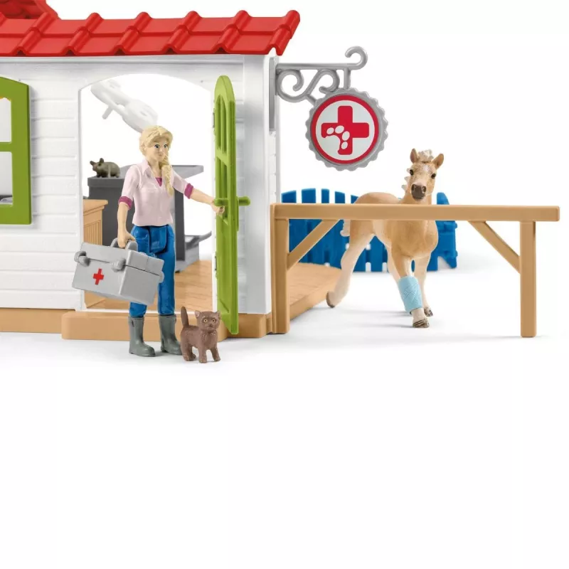 schleich Veterinarijos praktika su gyvūnais