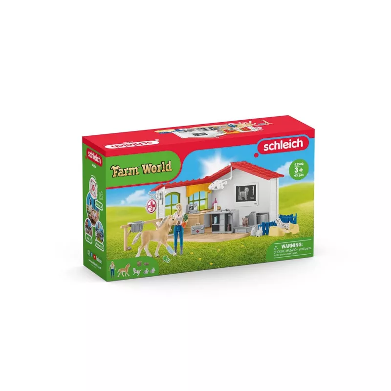 schleich Veterinarijos praktika su gyvūnais