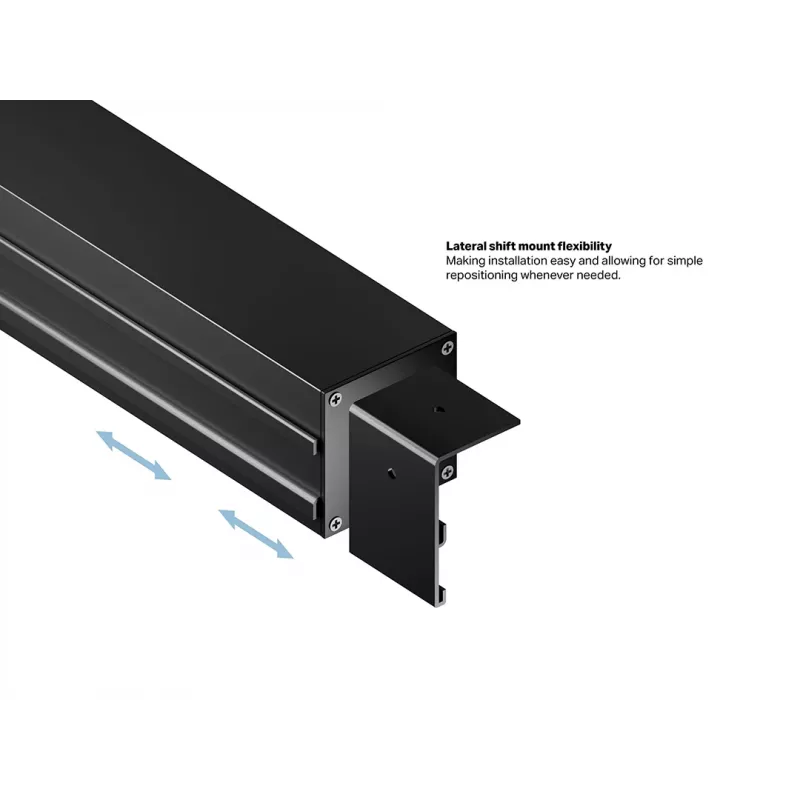 Multibrackets M 16:9 Motorizuotas Projekcinis Ekranas 300x168, 135 colių Black Edition