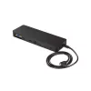 Fujitsu S26391-F1667-L100 USB-C dokas / prievadų replikatorius, laidinis, USB 3.2 Gen 1 (3.1 Gen 1) Type-C, juodas