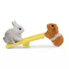 Triušių ir jūrų kiaulyčių namelis Schleich FARM WORLD 42500