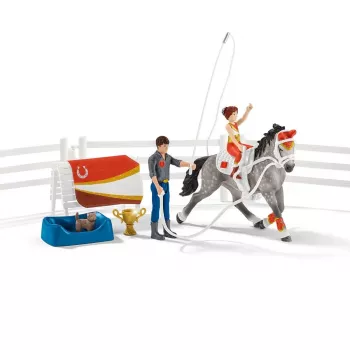 Žaidimų rinkinys Schleich HORSE CLUB Mijos jojimo ir voltižavimo rinkinys