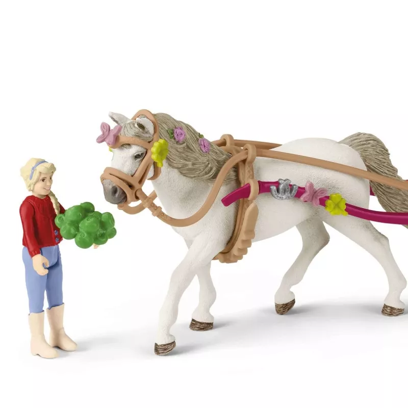 Schleich HORSE CLUB Mažas vežimas didžiajam žirgų šou