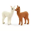schleich WILD LIFE Alpakų rinkinys, 3 m., Laukinė gamta, Ruda, Žalia, Balta, 3 vnt.
