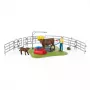 Schleich FARM WORLD Happy Cow Wash – Karvių plovykla su figūrėlėmis