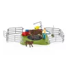Schleich FARM WORLD Happy Cow Wash – Karvių plovykla su figūrėlėmis