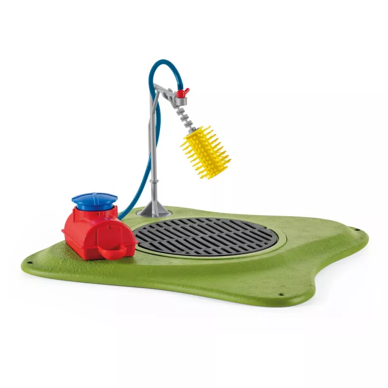 Schleich FARM WORLD Happy Cow Wash – Karvių plovykla su figūrėlėmis