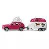 Schleich HORSE CLUB Žirgų nuotykiai su automobiliu ir priekaba