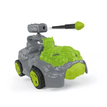 Schleich ELDRADOR CREATURES Stone CrashMobile – motorizuota transporto priemonė su MINI CREATURE figūrėle 7–12 metų