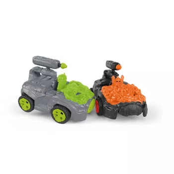 Schleich ELDRADOR CREATURES Stone CrashMobile – motorizuota transporto priemonė su MINI CREATURE figūrėle 7–12 metų