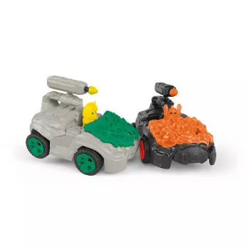 Jungle CrashMobile su Mini Creature Schleich 42671 Įvairiaspalvis