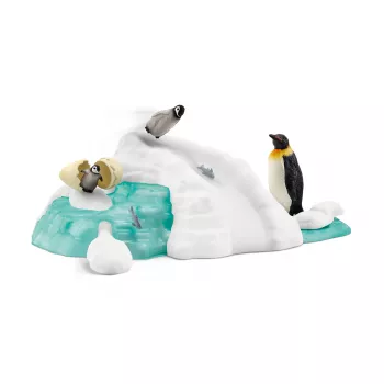 Žaislinė figūrėlė Schleich Pingvinų šeimos pramogos Įvairiaspalvis 42661