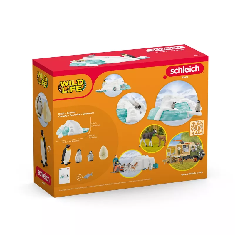 Žaislinė figūrėlė Schleich Pingvinų šeimos pramogos Įvairiaspalvis 42661