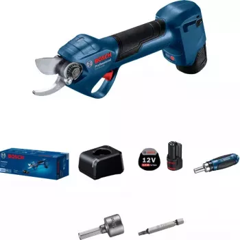 Bosch Pro Pruner Professional belaidė žoliapjovė 2,5 cm 12 V Ličio jonų (Li-Ion) Juoda, Mėlyna