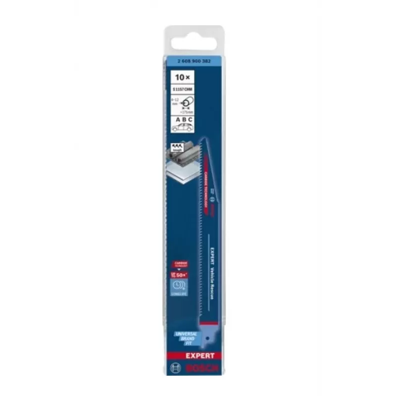 Bosch 2 608 900 382 pjūklo geležtė stūmokliniam pjūklui Karbidas 10 vnt